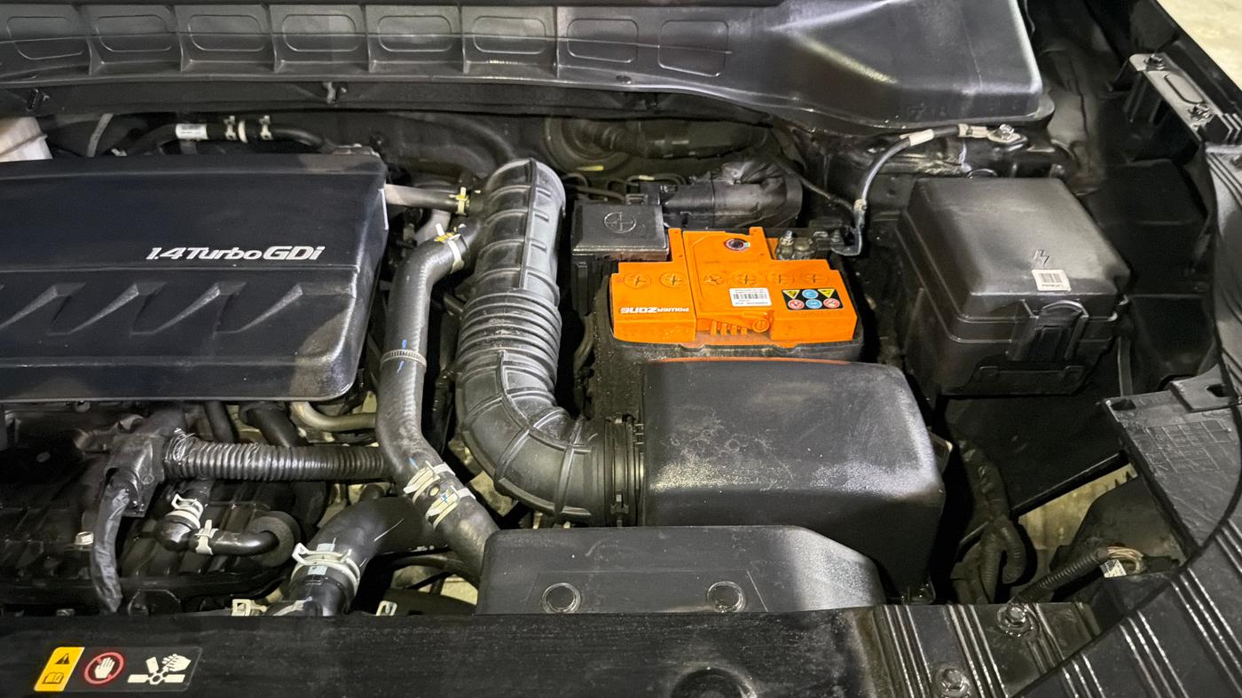 2022 KIA CARENS PRESTIGE PLUS 1.4 PETROL DCT 7 STR, Petrol, Automatic, 66,148 km, Engine View - Left