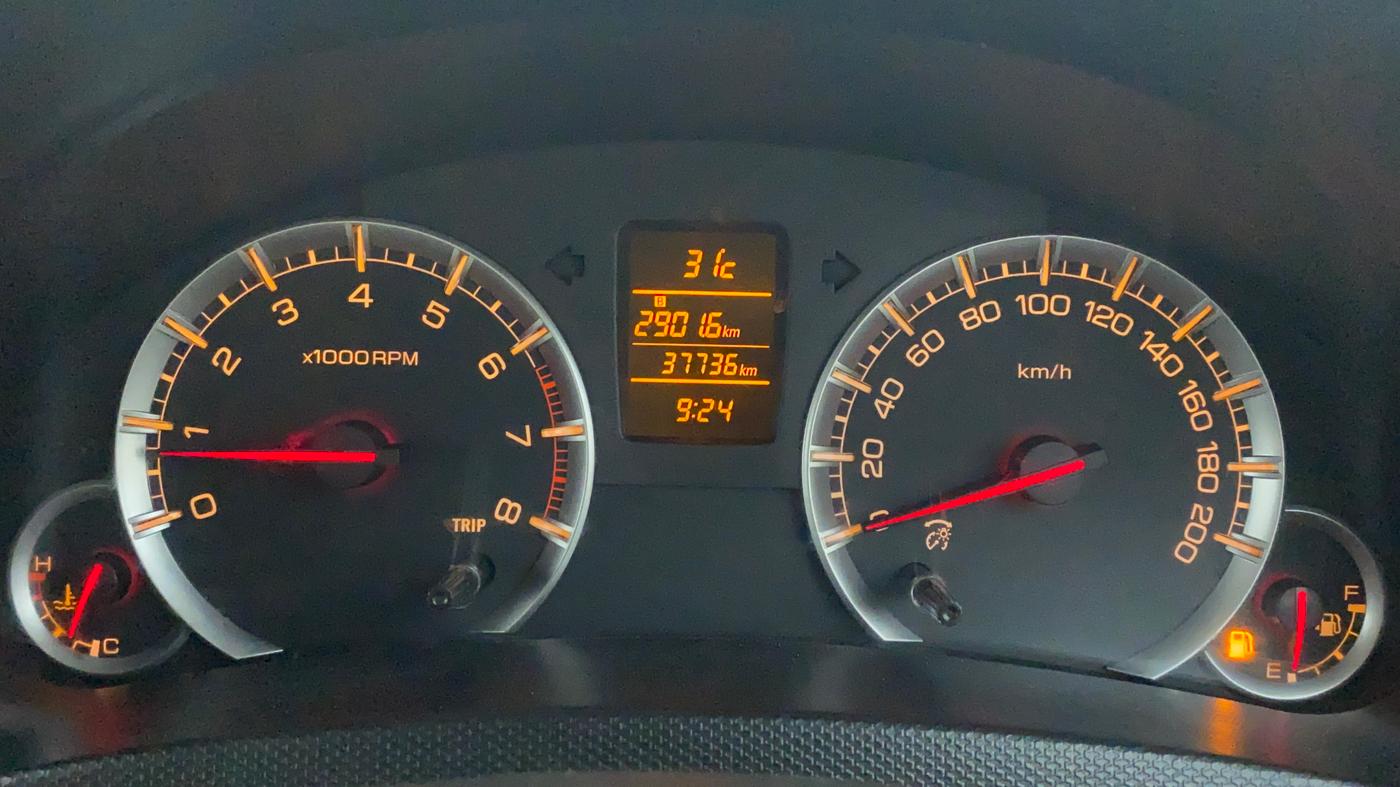 2016 Maruti Swift Dzire ZXI 1.2 BS IV, Petrol, Manual, 37,655 km, Odometer Image