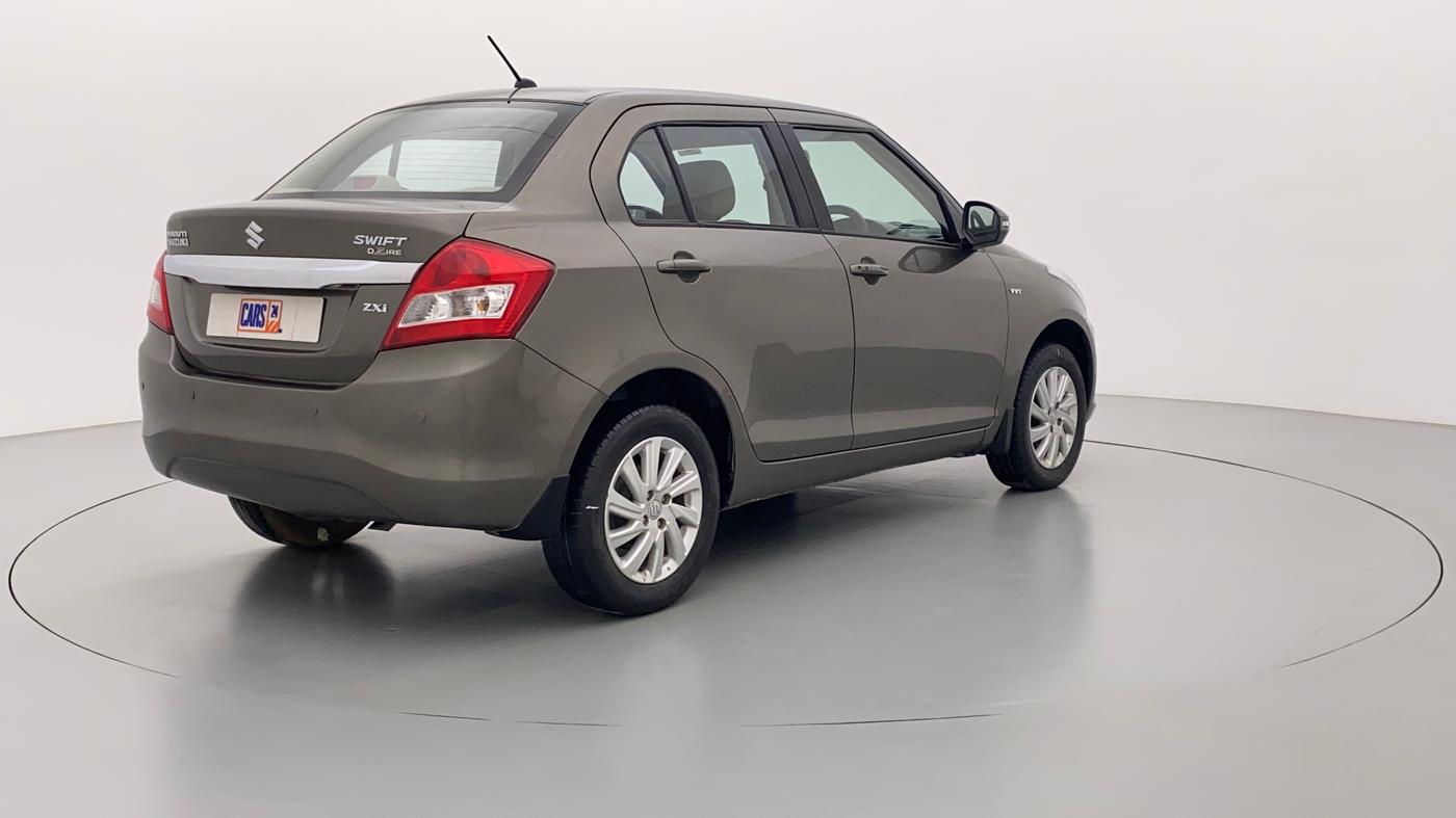 2016 Maruti Swift Dzire ZXI 1.2 BS IV, Petrol, Manual, 37,655 km, Right Back Diagonal