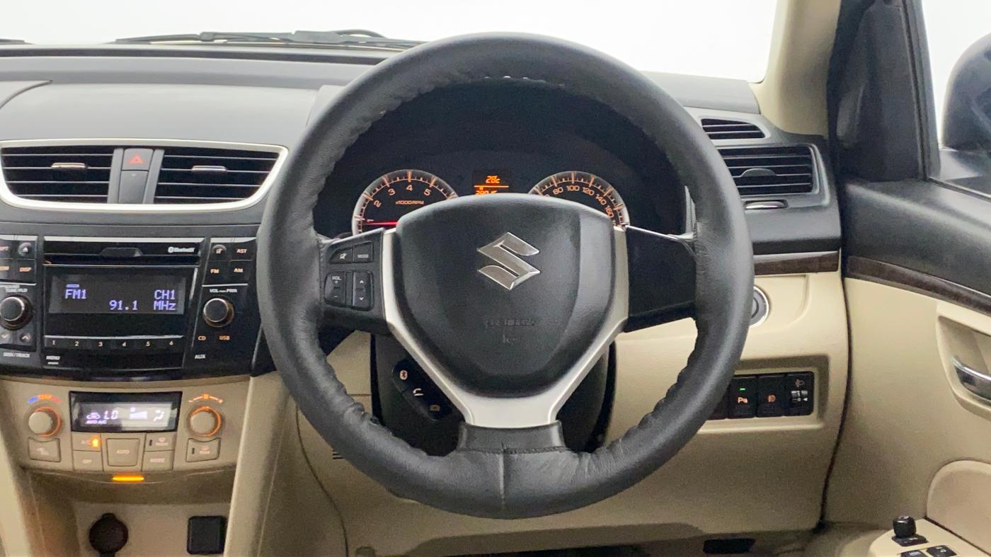 2016 Maruti Swift Dzire ZXI 1.2 BS IV, Petrol, Manual, 37,655 km, Steering Wheel Close Up