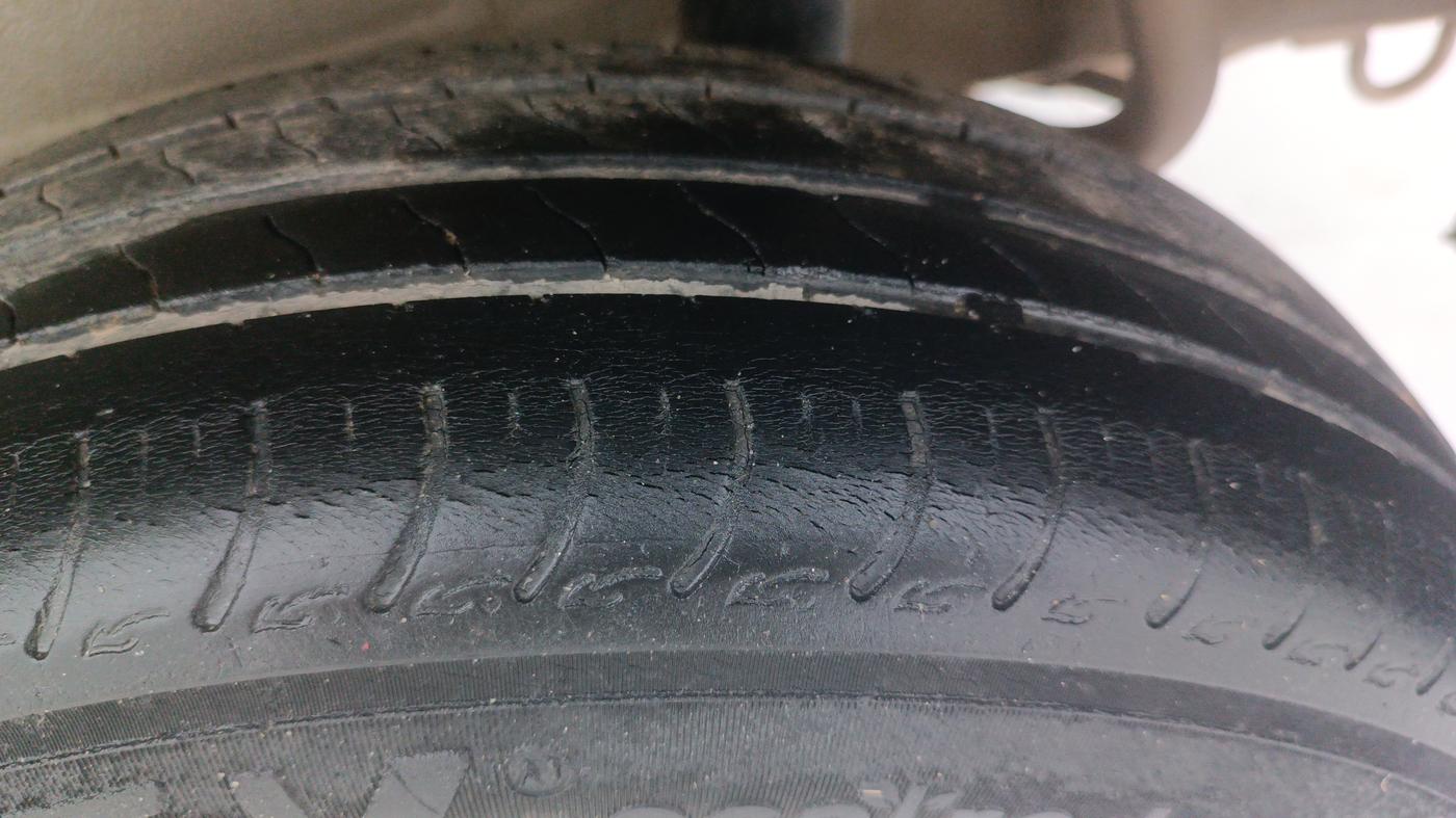 2022 Maruti S PRESSO VXI+, Petrol, Manual, 63,415 km, Left Rear Tyre Tread