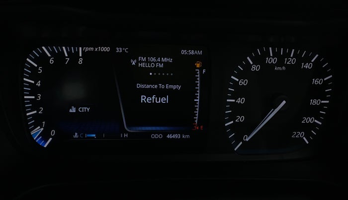 2021 Tata ALTROZ XZ PLUS I-TURBO PETROL, Petrol, Manual, 46,461 km, Odometer Image