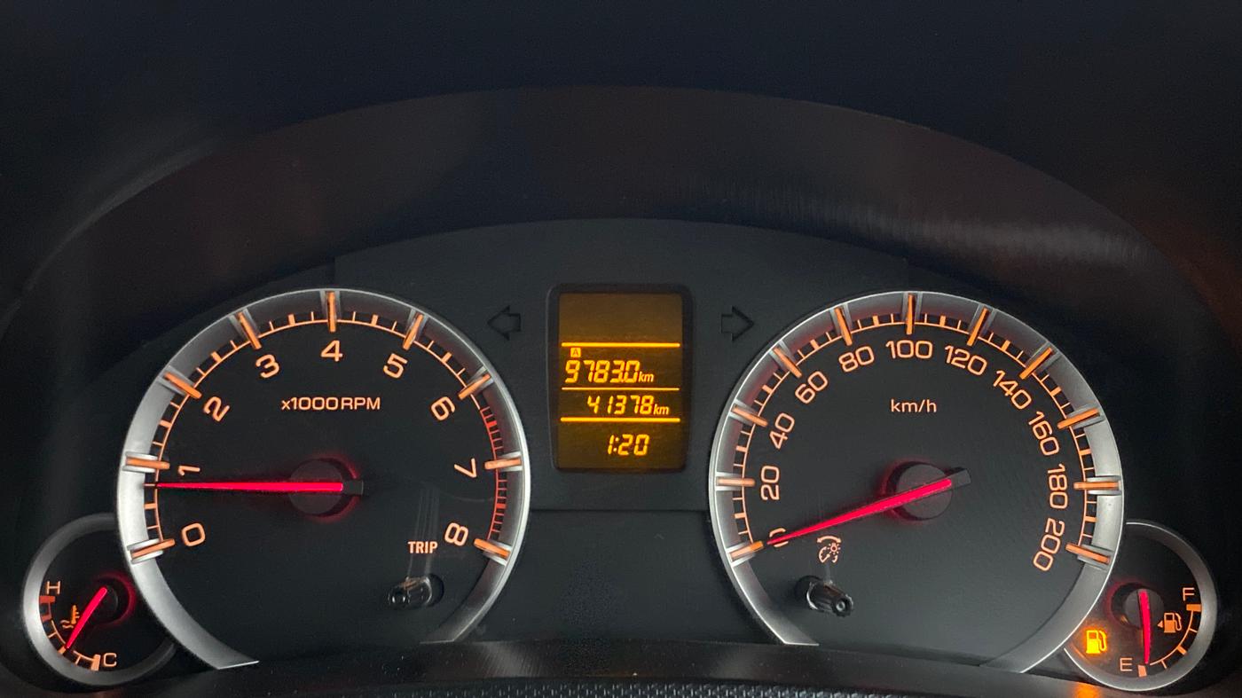 2013 Maruti Swift VXI, Petrol, Manual, 41,378 km, Odometer Image