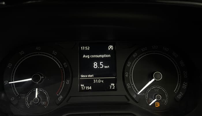 2025 Skoda SLAVIA Classic 1.0L TSI MT, Petrol, Manual, 17,183 km, Odometer Image