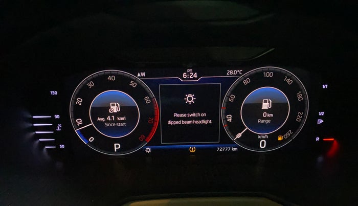 2019 Skoda Octavia L&K 1.8 TSI AT, Petrol, Automatic, 72,775 km, Odometer Image