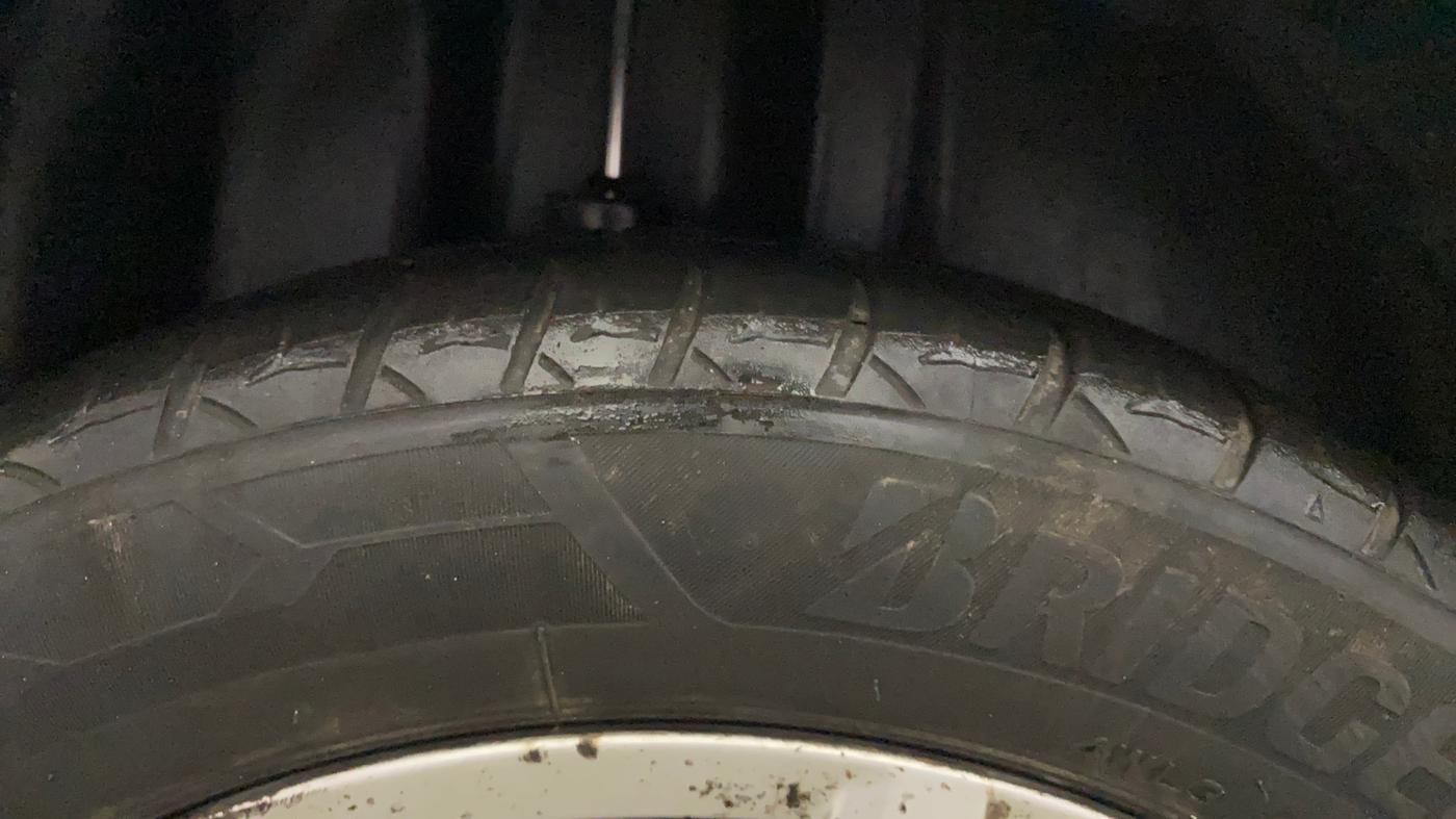 2017 Volkswagen Polo GT TSI AT, Petrol, Automatic, 1,01,667 km, Right Rear Tyre Tread