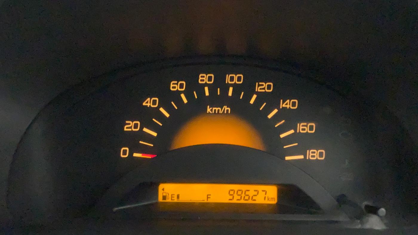 2012 Maruti Wagon R 1.0 LXI CNG, CNG, Manual, 99,627 km, Odometer Image