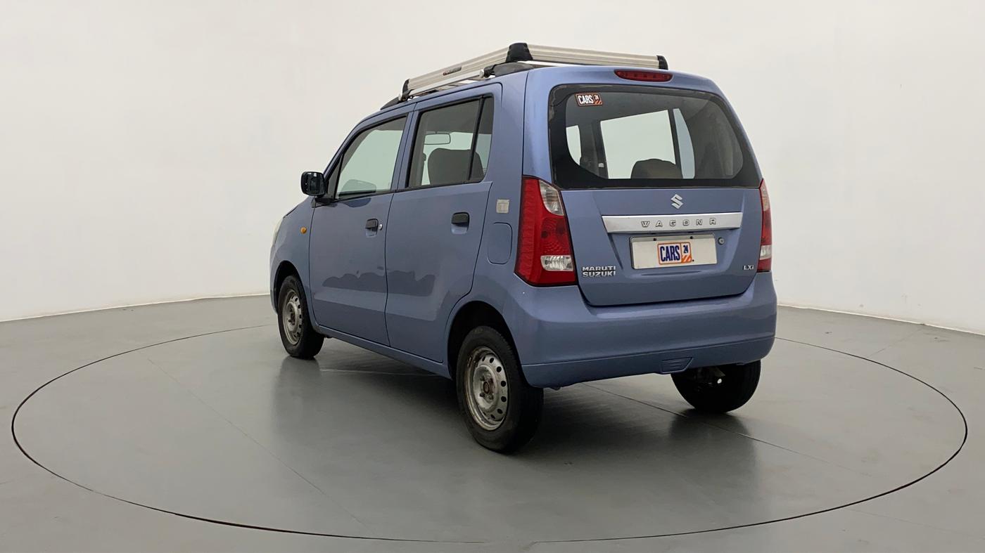 2012 Maruti Wagon R 1.0 LXI CNG, CNG, Manual, 99,627 km, Left Back Diagonal