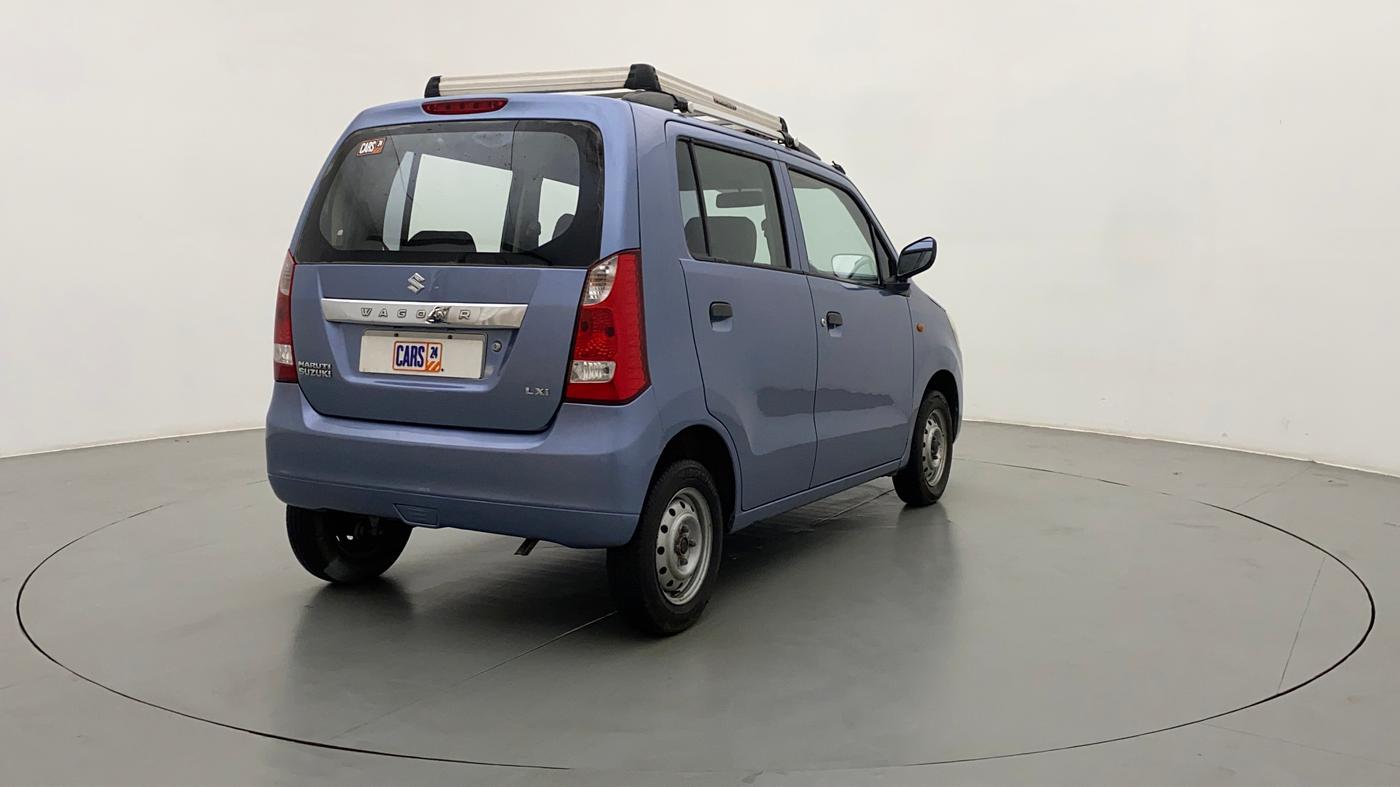 2012 Maruti Wagon R 1.0 LXI CNG, CNG, Manual, 99,627 km, Right Back Diagonal