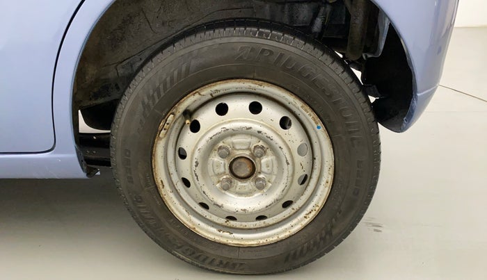 2012 Maruti Wagon R 1.0 LXI CNG, CNG, Manual, 99,627 km, Left Rear Wheel