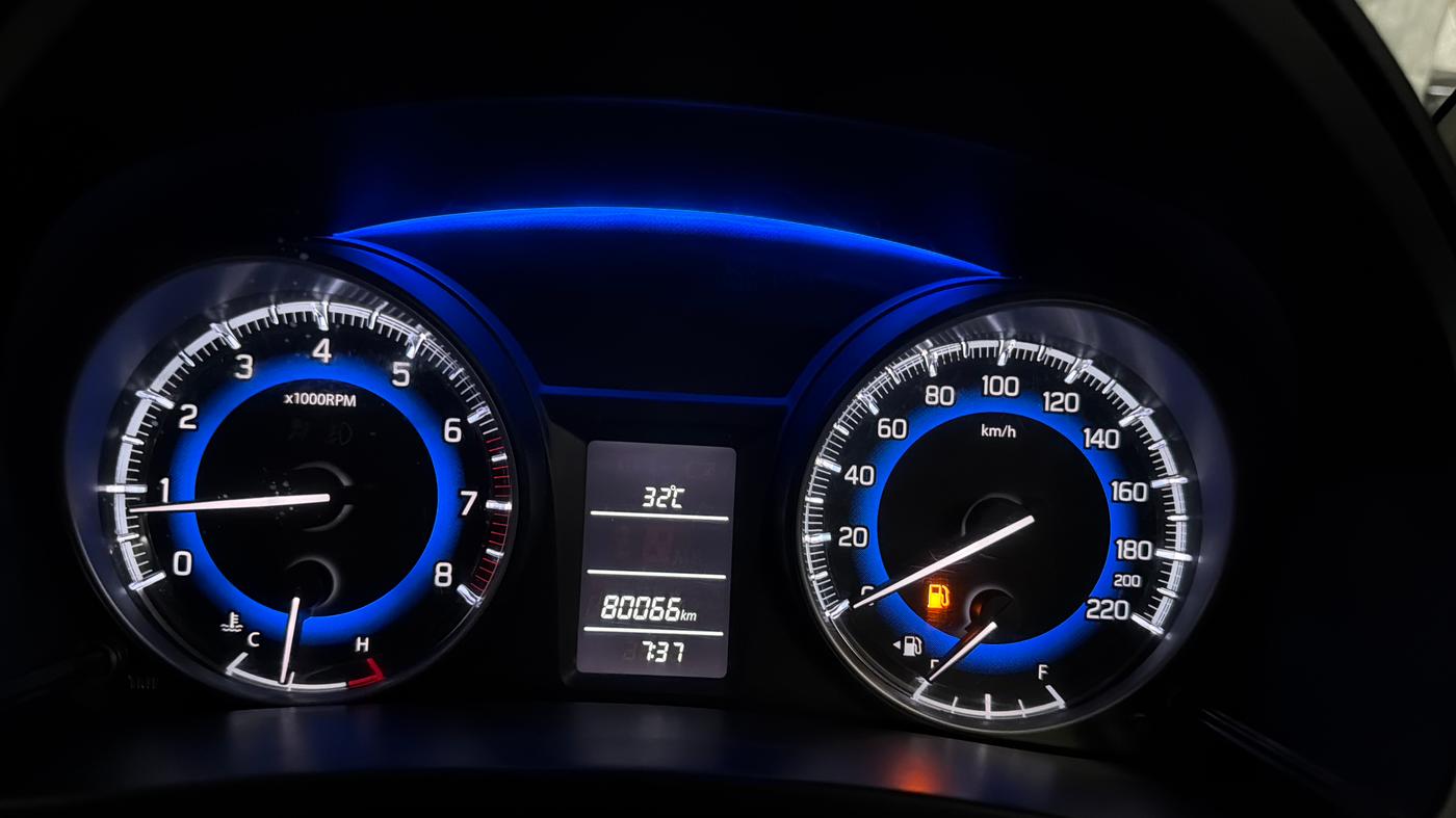 2019 Maruti Baleno DELTA PETROL 1.2, Petrol, Manual, 80,051 km, Odometer Image
