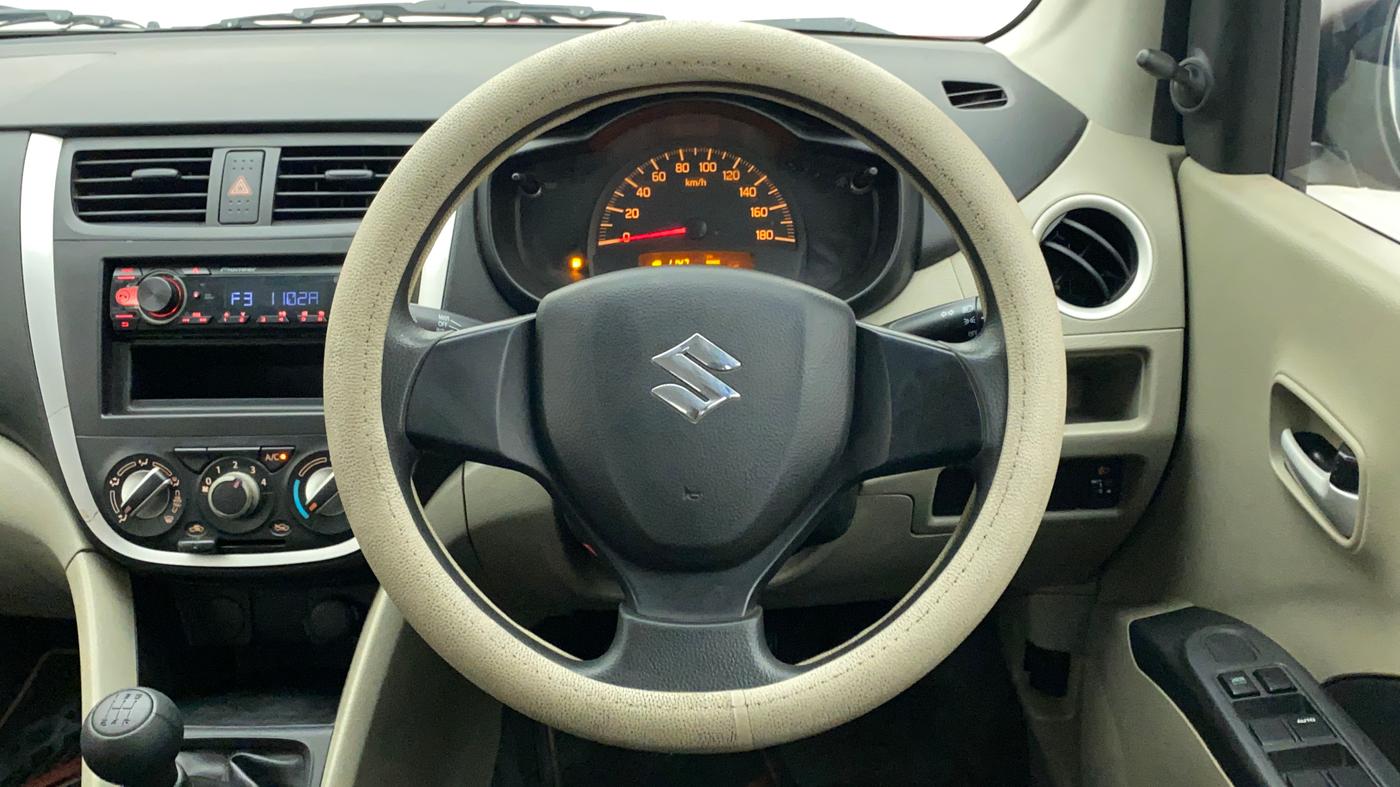 2014 Maruti Celerio VXI, Petrol, Manual, 36,665 km, Steering Wheel Close Up