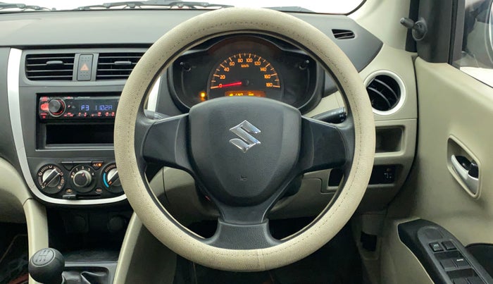 2014 Maruti Celerio VXI, Petrol, Manual, 36,665 km, Steering Wheel Close Up