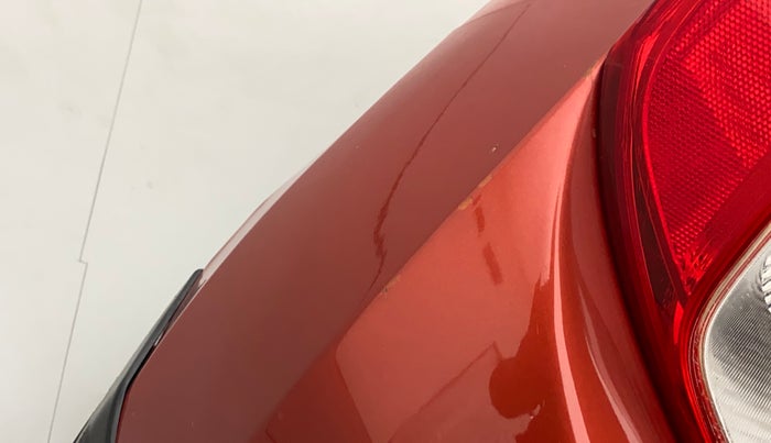 2014 Maruti Celerio VXI, Petrol, Manual, 36,665 km, Rear bumper - Minor scratches