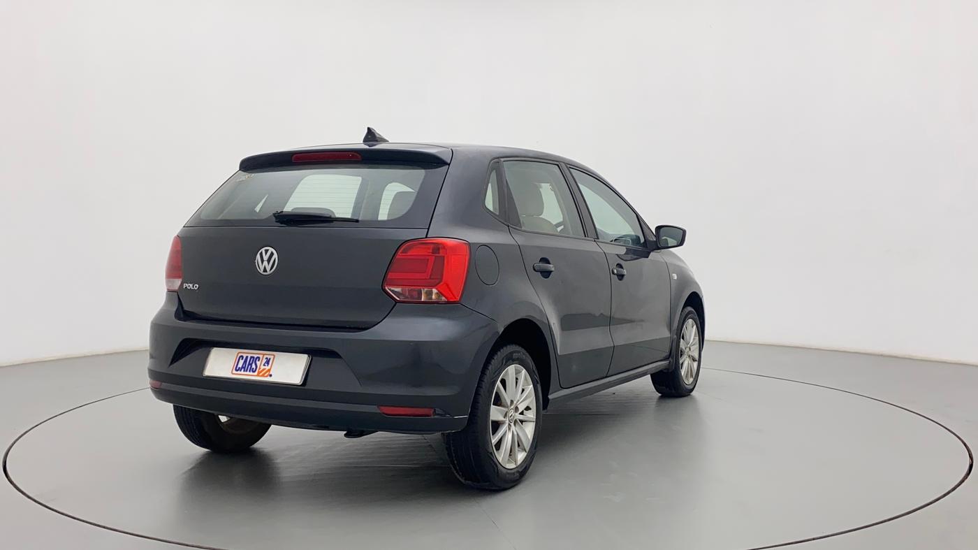 2014 Volkswagen Polo HIGHLINE1.2L, Petrol, Manual, 49,905 km, Right Back Diagonal
