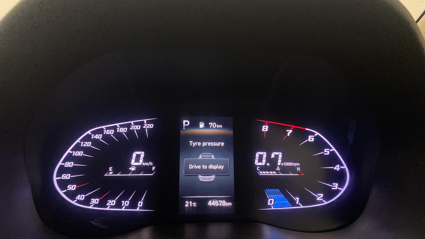 2021 Hyundai Verna SX (O) 1.5 VTVT IVT, Petrol, Automatic, 44,578 km, Odometer Image
