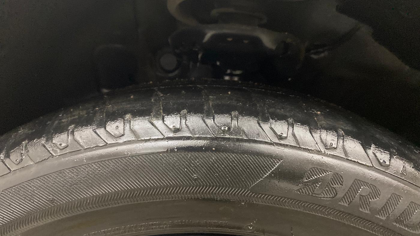 2021 Hyundai Verna SX (O) 1.5 VTVT IVT, Petrol, Automatic, 44,578 km, Left Front Tyre Tread