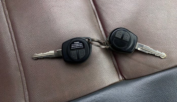 2012 Maruti Ritz ZXI, Petrol, Manual, 38,241 km, Key Close Up