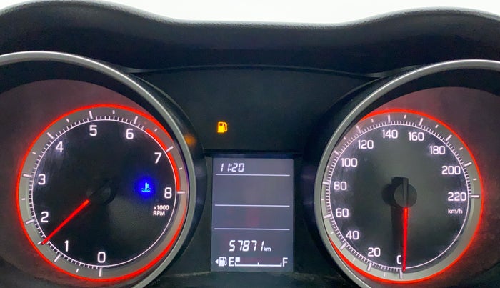 2018 Maruti Swift VXI, Petrol, Manual, 57,871 km, Odometer Image