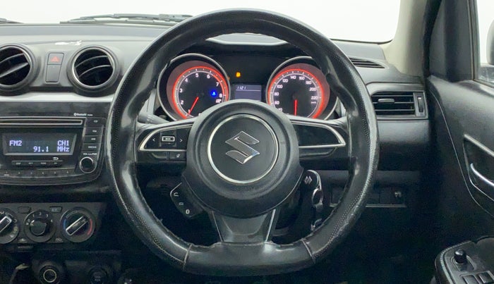 2018 Maruti Swift VXI, Petrol, Manual, 57,871 km, Steering Wheel Close Up
