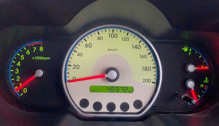 2010 Hyundai i10 SPORTZ 1.2 KAPPA2, Petrol, Manual, 47,199 km, Odometer Image