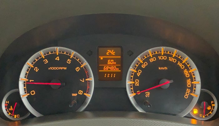 2012 Maruti Ertiga ZXI, Petrol, Manual, 68,690 km, Odometer Image