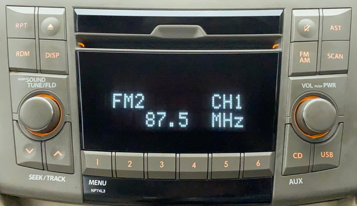 2012 Maruti Ertiga ZXI, Petrol, Manual, 68,690 km, Infotainment System