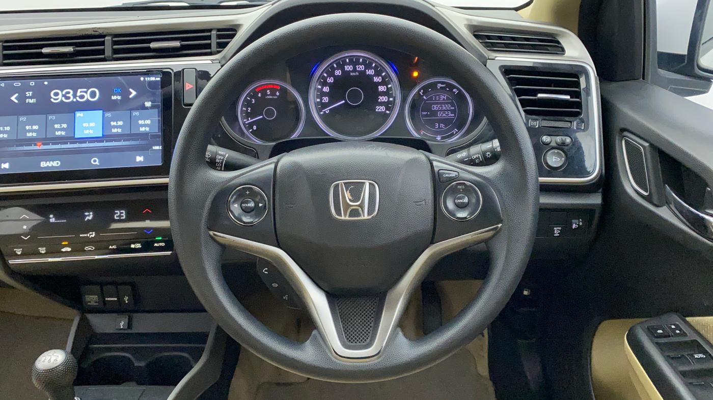 2017 Honda City 1.5L I-DTEC V, Diesel, Manual, 65,322 km, Steering Wheel Close Up