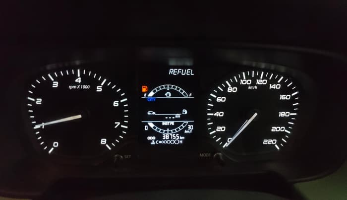 2023 Tata PUNCH ADVENTURE MT, Petrol, Manual, 38,755 km, Odometer Image