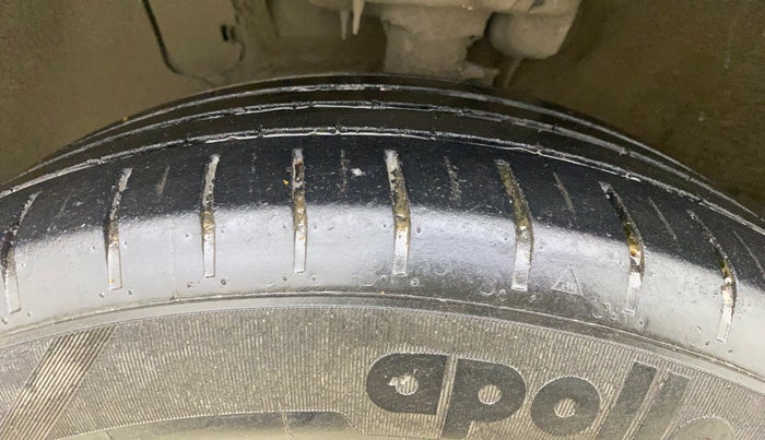 2018 Hyundai Verna 1.6 VTVT SX (O) AT, Petrol, Automatic, 69,467 km, Left Front Tyre Tread