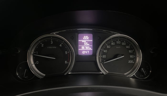 2014 Maruti Ciaz ZDI+, Diesel, Manual, 96,782 km, Odometer Image