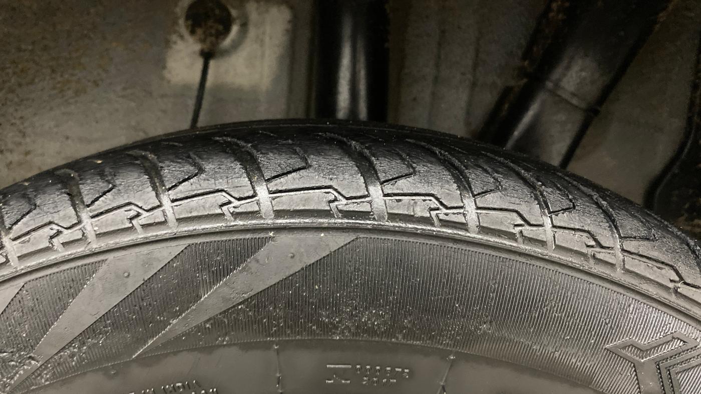 2023 Hyundai EXTER SX(O), Petrol, Manual, 55,247 km, Left Rear Tyre Tread
