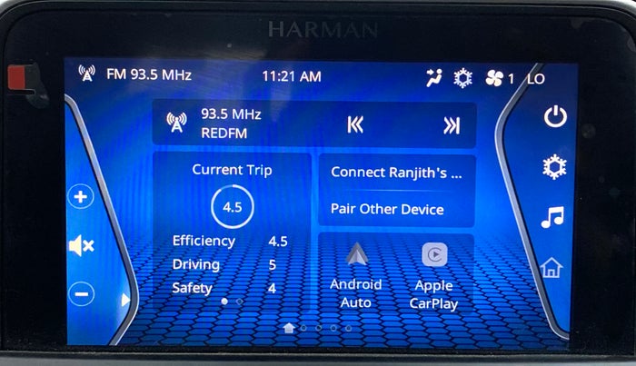 2021 Tata ALTROZ XZ PETROL, Petrol, Manual, 48,431 km, Infotainment System