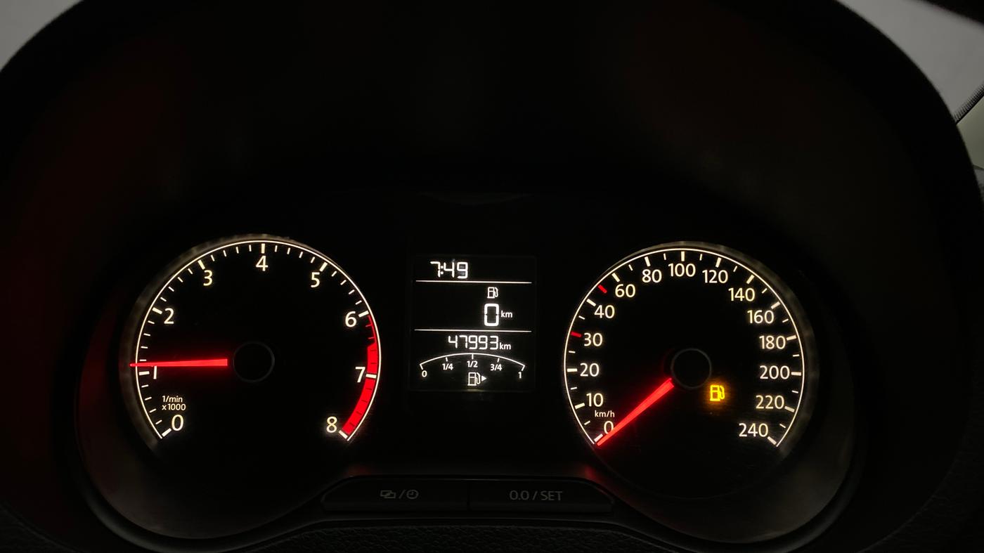 2018 Volkswagen Polo COMFORTLINE 1.0L MPI, Petrol, Manual, 47,993 km, Odometer Image