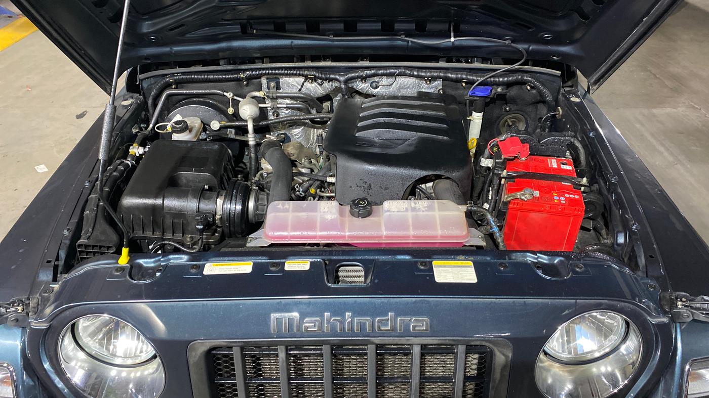 2021 Mahindra Thar LX HT PETROL 4WD MT, Petrol, Manual, 8,520 km, Engine View