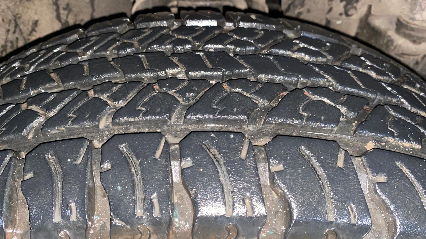 2021 Mahindra Thar LX HT PETROL 4WD MT, Petrol, Manual, 8,520 km, Right Front Tyre Tread