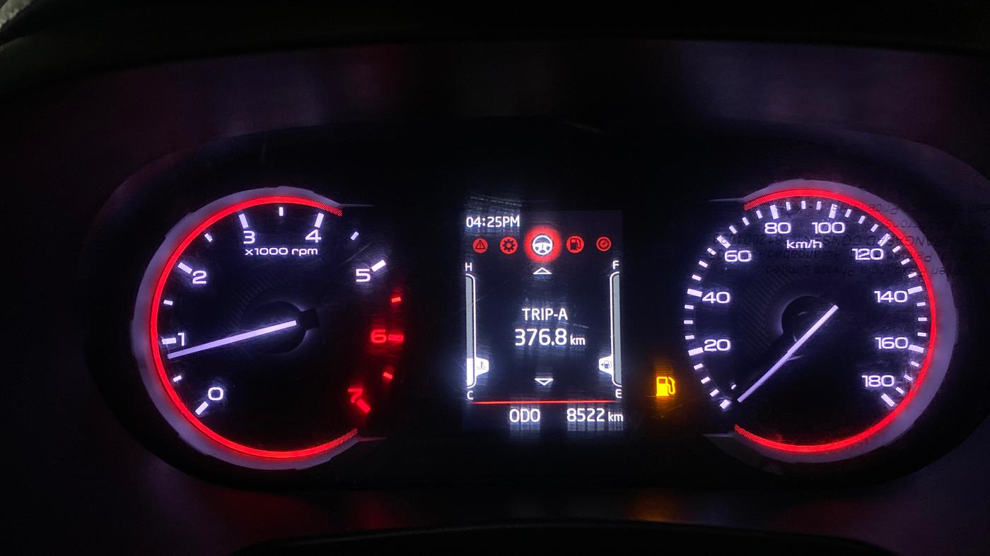2021 Mahindra Thar LX HT PETROL 4WD MT, Petrol, Manual, 8,520 km, Odometer Image