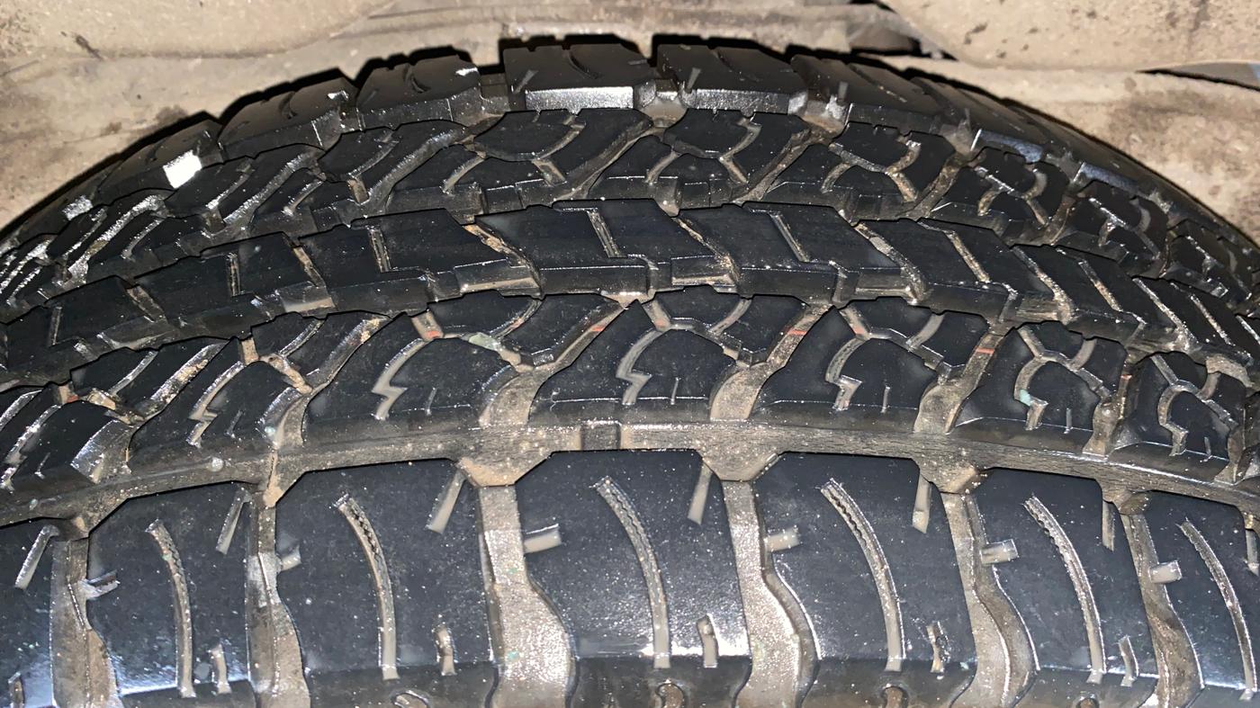 2021 Mahindra Thar LX HT PETROL 4WD MT, Petrol, Manual, 8,520 km, Right Rear Tyre Tread