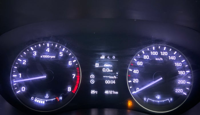 2017 Hyundai Elite i20 ASTA 1.2 (O), Petrol, Manual, 46,737 km, Odometer Image