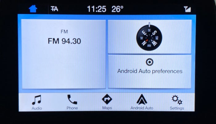2018 Ford Ecosport 1.5 TITANIUM PLUS TI VCT AT, Petrol, Automatic, 74,401 km, Apple CarPlay and Android Auto