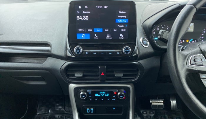 2018 Ford Ecosport 1.5 TITANIUM PLUS TI VCT AT, Petrol, Automatic, 74,401 km, Air Conditioner