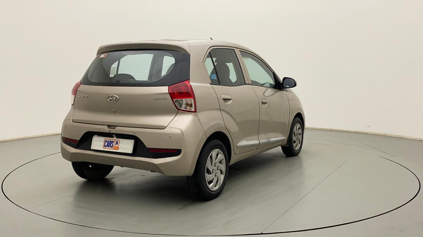 2019 Hyundai NEW SANTRO SPORTZ CNG, CNG, Manual, 37,502 km, Right Back Diagonal