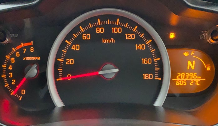 2017 Maruti Celerio VXI AMT, Petrol, Automatic, 28,395 km, Odometer Image