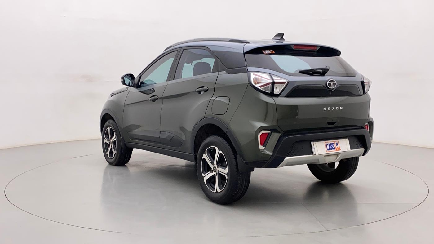 2022 Tata NEXON XZA PLUS (O) DIESEL DUAL TONE, Diesel, Automatic, 24,980 km, Left Back Diagonal