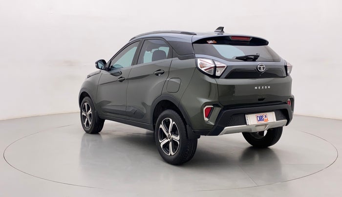 2022 Tata NEXON XZA PLUS (O) DIESEL DUAL TONE, Diesel, Automatic, 24,980 km, Left Back Diagonal
