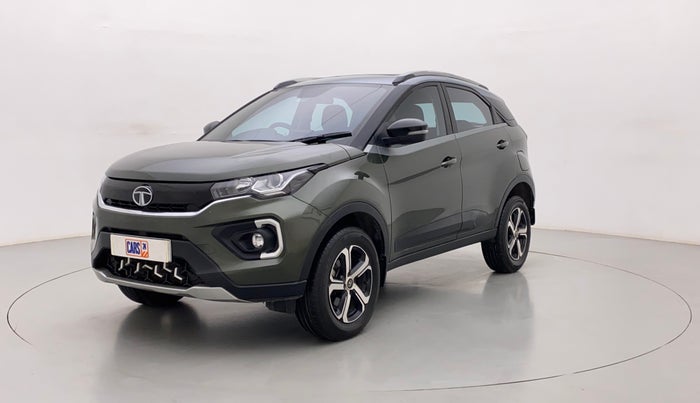 2022 Tata NEXON XZA PLUS (O) DIESEL DUAL TONE, Diesel, Automatic, 24,980 km, Left Front Diagonal