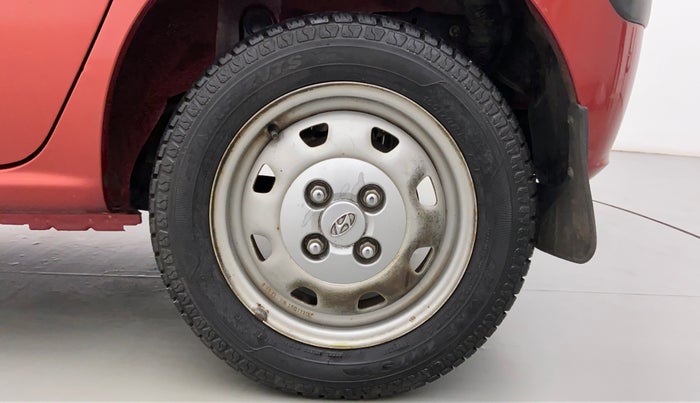 2013 Hyundai Santro Xing GL PLUS, Petrol, Manual, 5,151 km, Left Rear Wheel