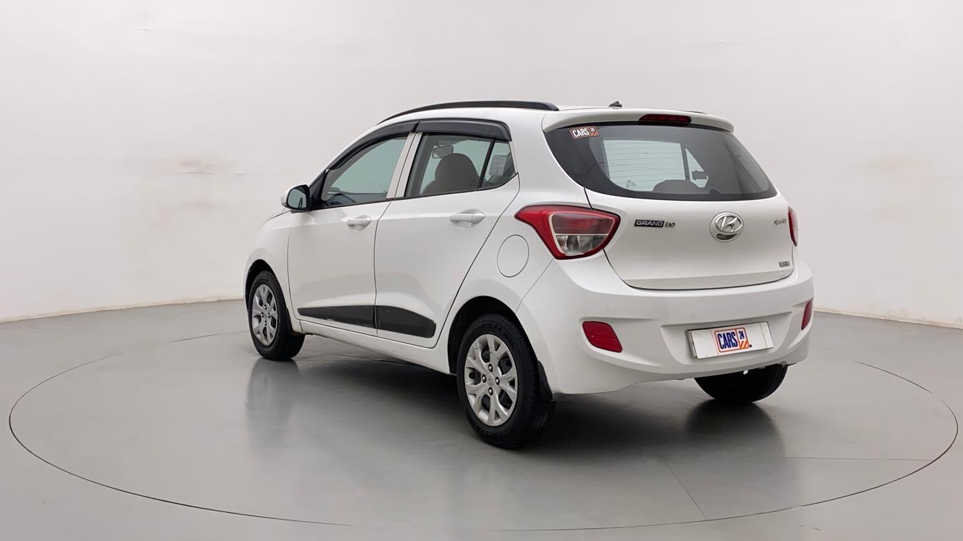 2015 Hyundai Grand i10 SPORTZ 1.2 KAPPA VTVT, Petrol, Manual, 67,331 km, Left Back Diagonal