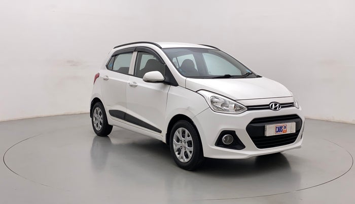2015 Hyundai Grand i10 SPORTZ 1.2 KAPPA VTVT, Petrol, Manual, 67,331 km, Right Front Diagonal