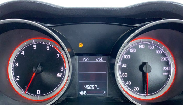 2018 Maruti Swift ZXI+, CNG, Manual, 50,188 km, Odometer Image